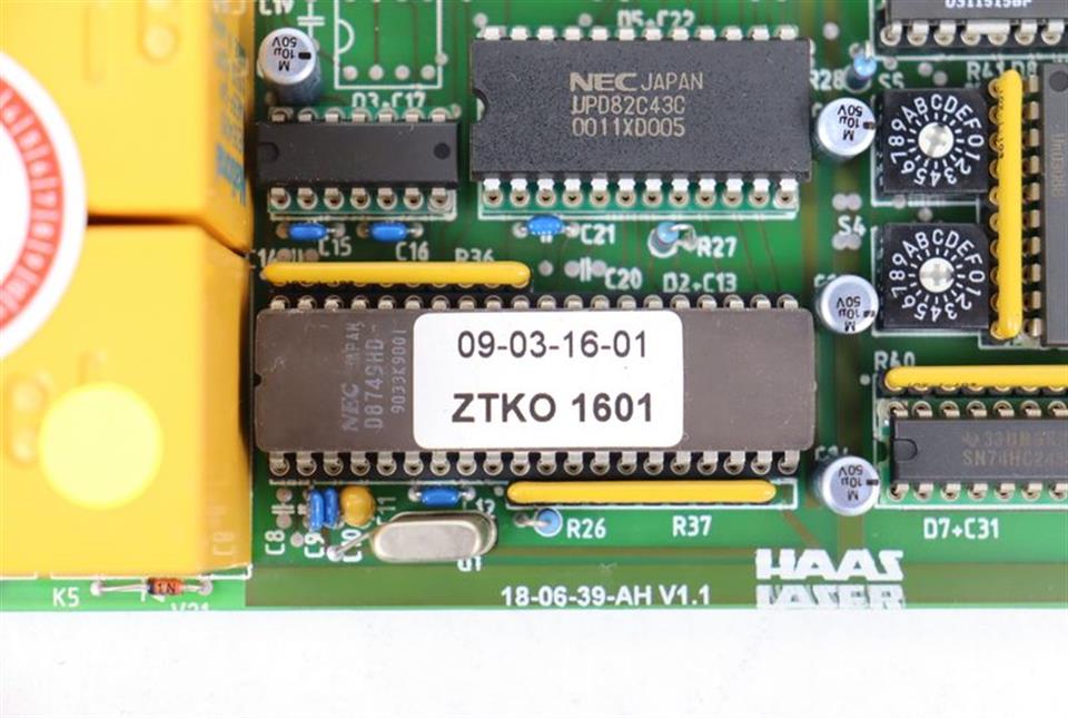 HAAS STEUERPLATINE TKO 18-06-69-00/02 TKO18-06-69-00/02 TESTED & TOP ZUSTAND