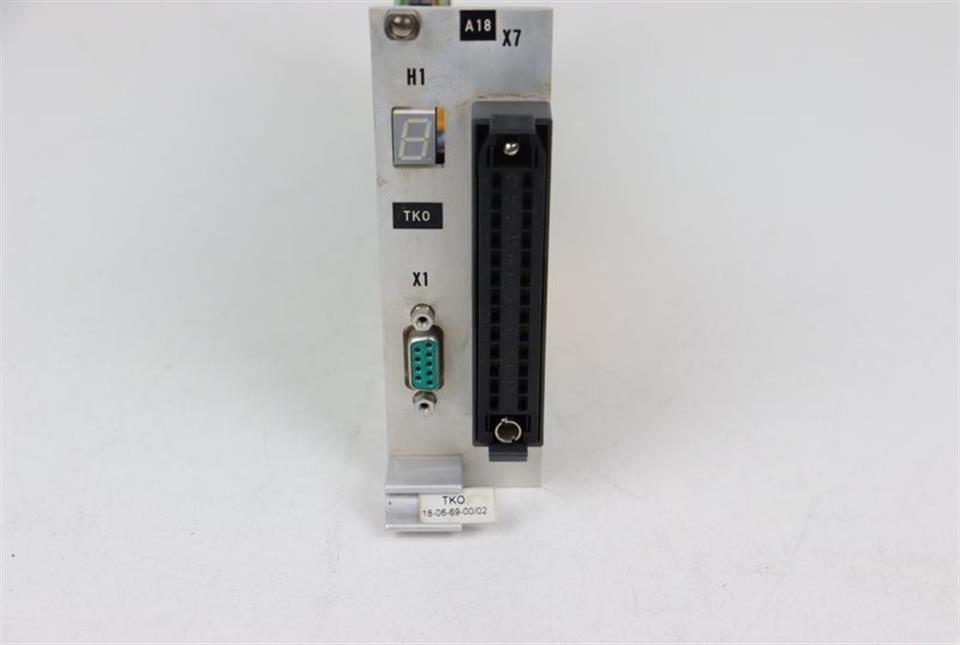 HAAS STEUERPLATINE TKO 18-06-69-00/02 TKO18-06-69-00/02 TESTED & TOP ZUSTAND