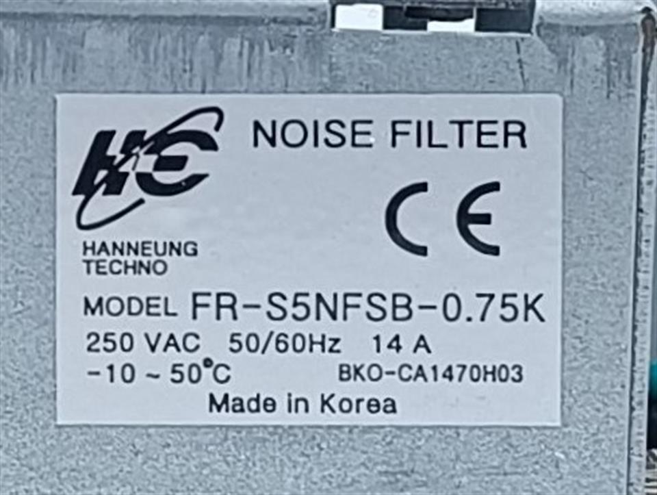HANNEUNG FR-S5NFSB-0.75K Noise Filter TOP ZUSTAND