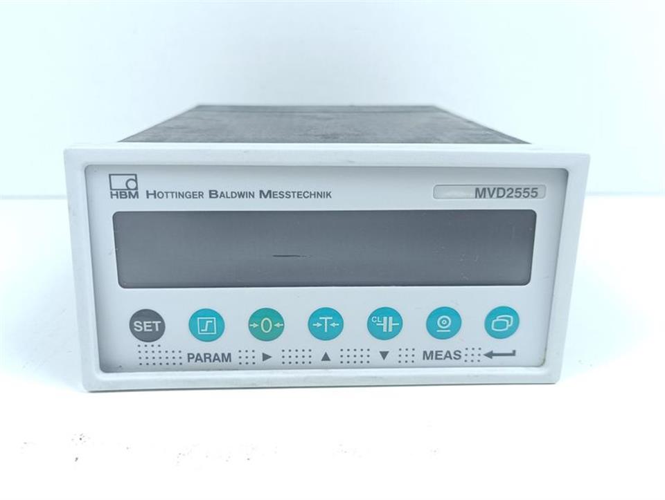HBM Messtechnik MVD2555 Meßverstärker Hottinger Baldwin REV. 2.30 TESTED & TOP ZUSTAND
