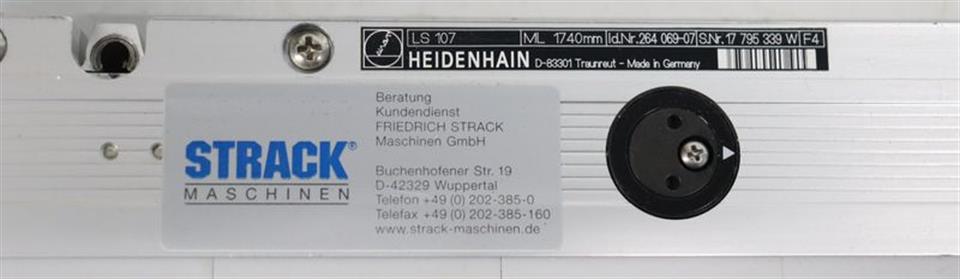 Heidenhain Maßstab LS 107 ML 1740 mm ID-Nr. 264 069-07 TOP ZUSTAND & OVP