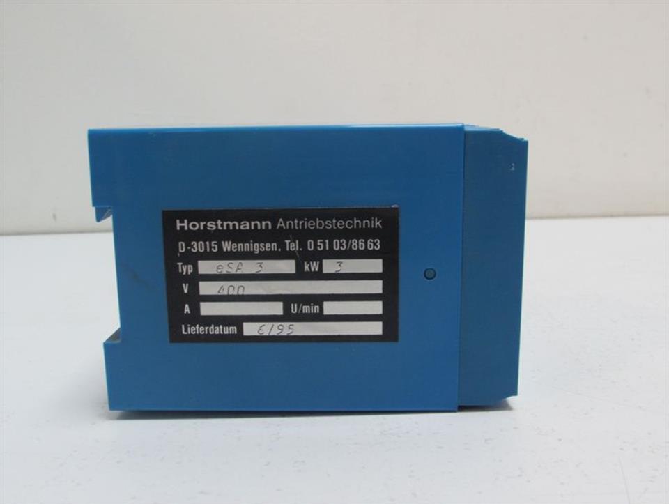 Horstmann ESA 3 400V 3kW  ESA3 TESTED
