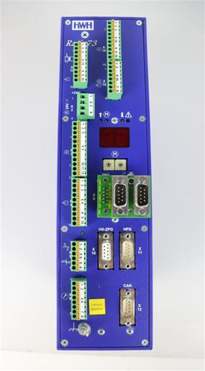 HWH Harms Wende RATIA73-IQ1-1100 Schweißsteuerung RATIA73IQ1 TESTED TOP ZUSTAND