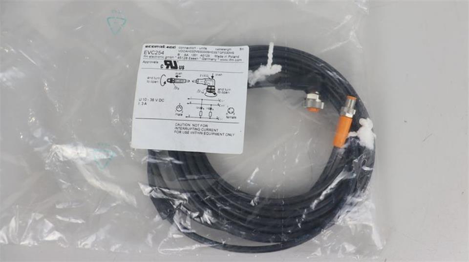 IFM ELECTRONIC EVC254 ECOMAT 400 CONNTECTION - UNITS UNUSED OVP