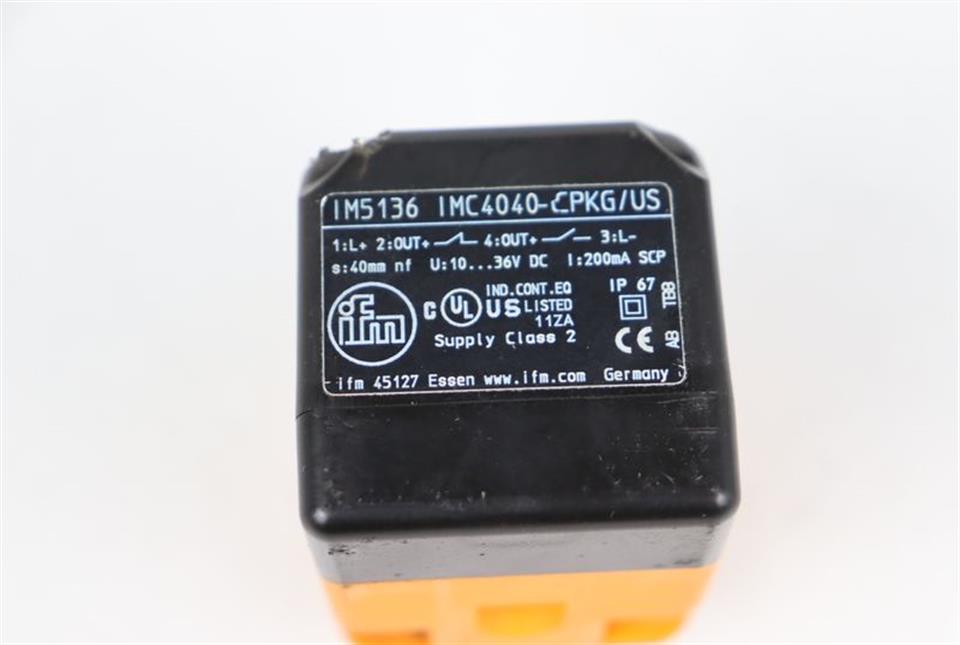 IFM IM5136 IMC4040-PKG/US Induktiver Sensor
