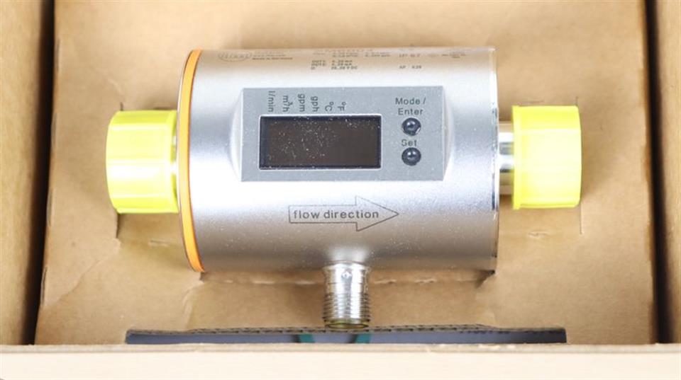 IFM SM 6004 Durchflusssensor SMR12GGX50KG/US SM6004 UNUSED & OVP