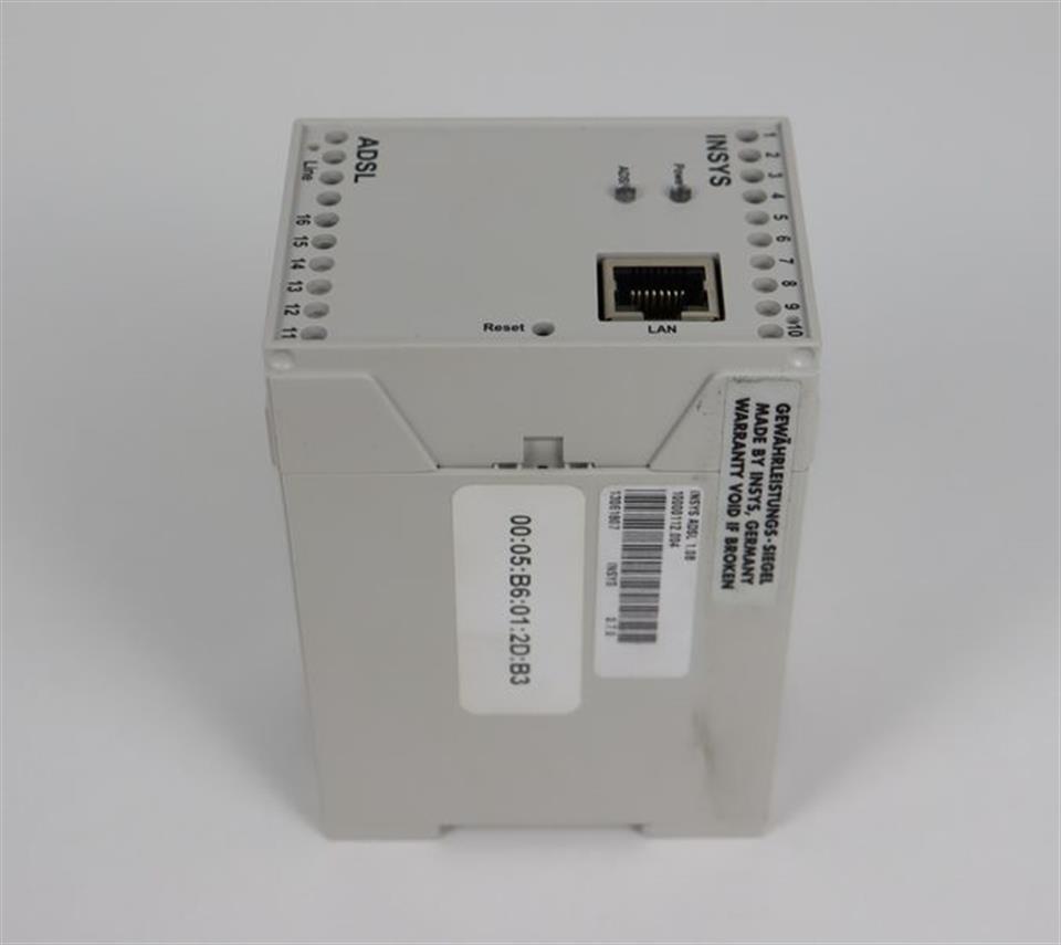 INSYS ADSL 1.0B 10000112.004 UNUSED & OVP