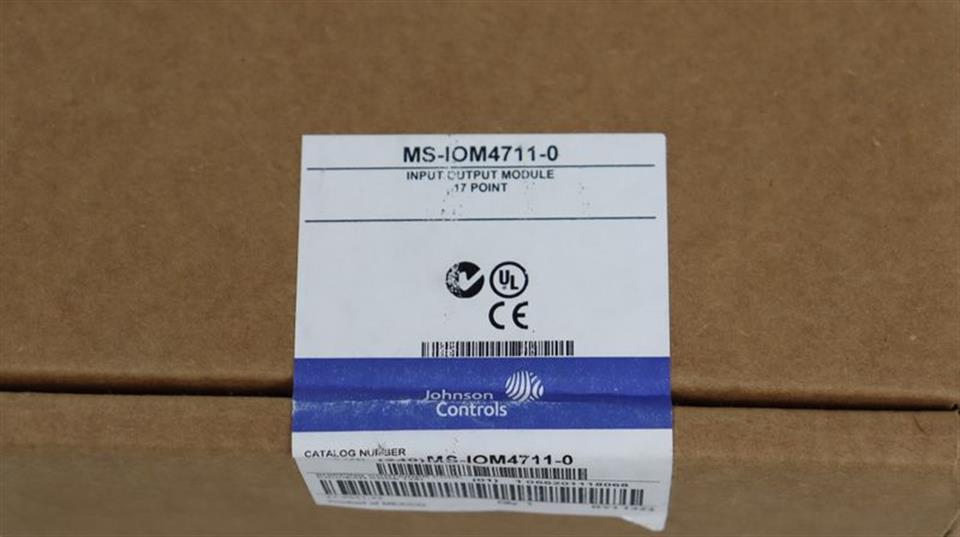 Johnson Controls MS-IOM4711-0 INPUT OUTPUT MODULE UNUSED OVP & SEALED