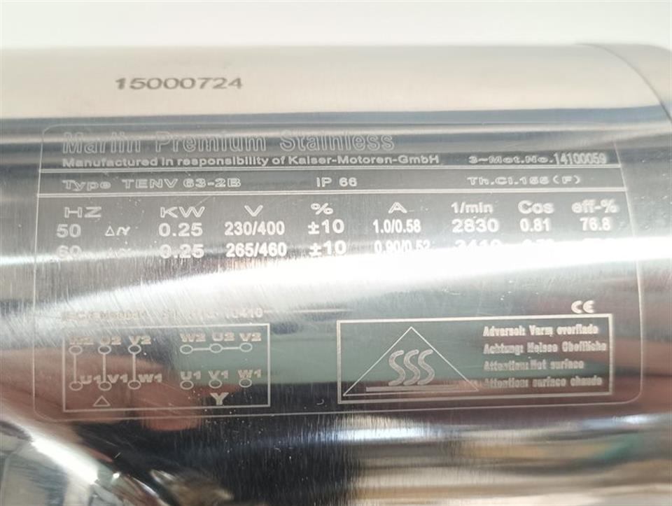 KAISER MOTOREN TENV 63-2B UNUSED