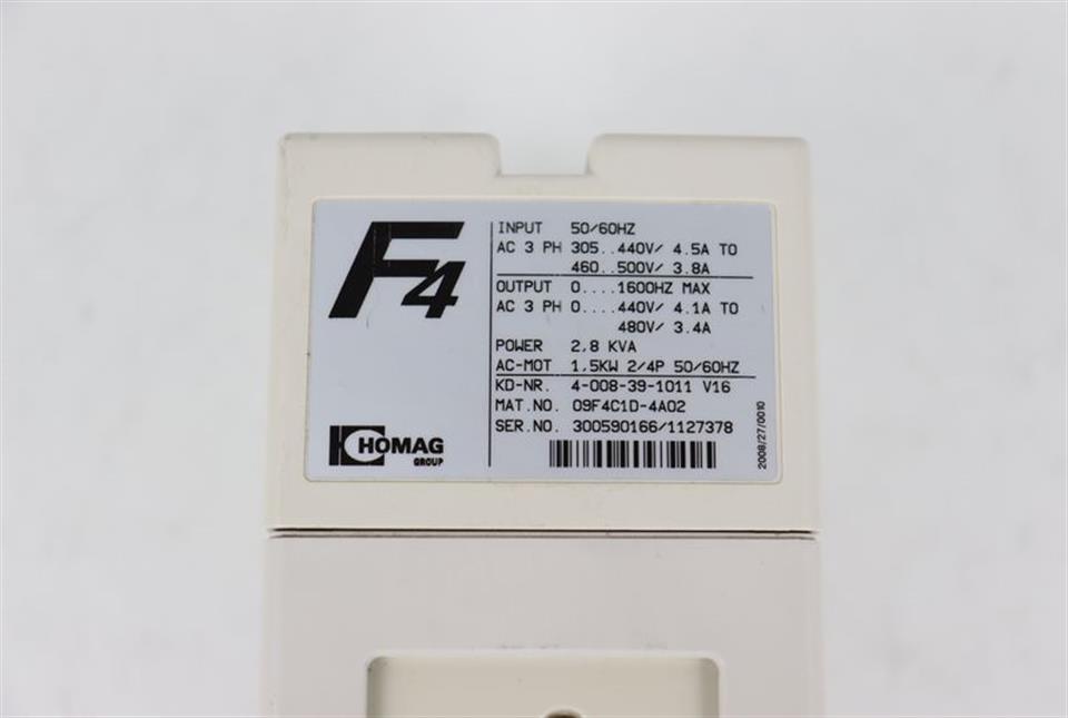 KEB F4 09.F4.C1D-4A02 480V 2,8kVA 1,5KW 09F4C1D-4A02 TOP ZUSTAND TESTED