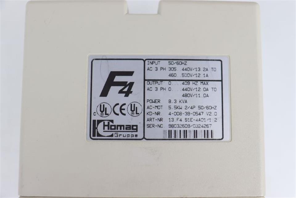 KEB Homag 13.F4.S1E-4A01/1.2 5,5kW 400V 13.F4.S1E-4A01 1.2 TOP ZUSTAND TESTED