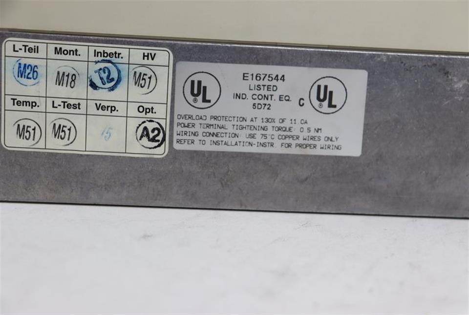 KEB Homag 13.F4.S1E-4A01/1.2 5,5kW 400V 13.F4.S1E-4A01 1.2 TOP ZUSTAND TESTED