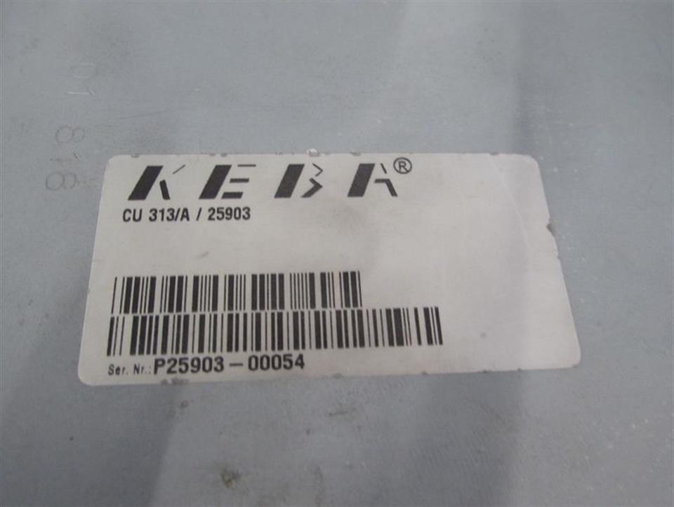 KEBA Zentraleinheit CU 313/A 25903 TESTED TOP ZUSTAND