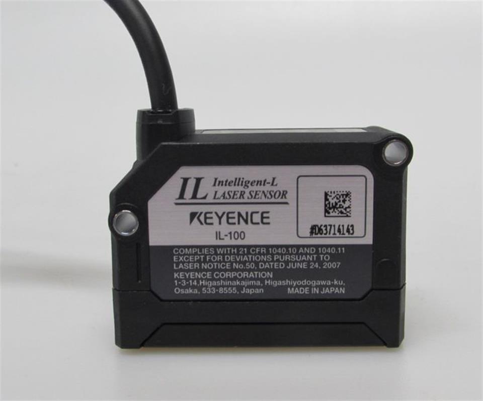 KEYENCE IL-100 Multi-Funktions-CMOS-Analoglasersensor Messköpfe UNUSED