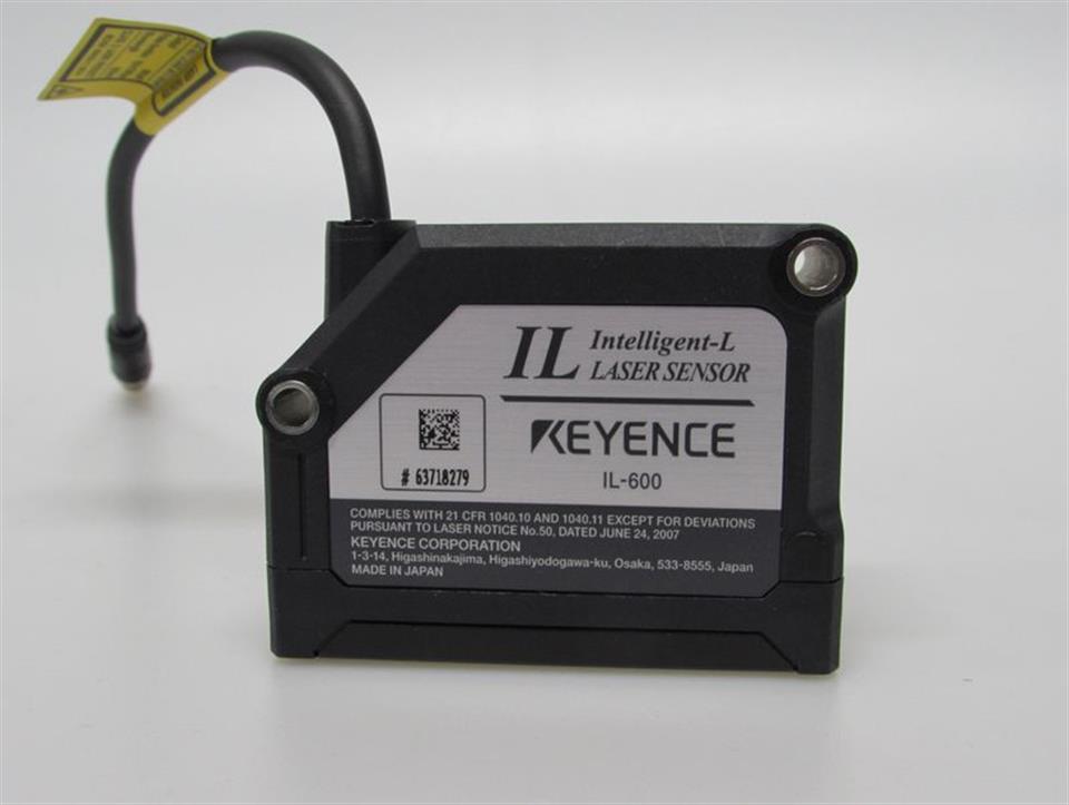 KEYENCE IL-600 Laser Sensor UNUSED