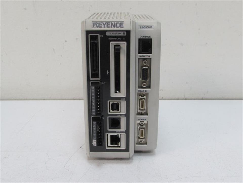 KEYENCE LJ-G5001P Hochpräziser 2D-Laser-Wegmessensor Steuergerät PNP-Typ