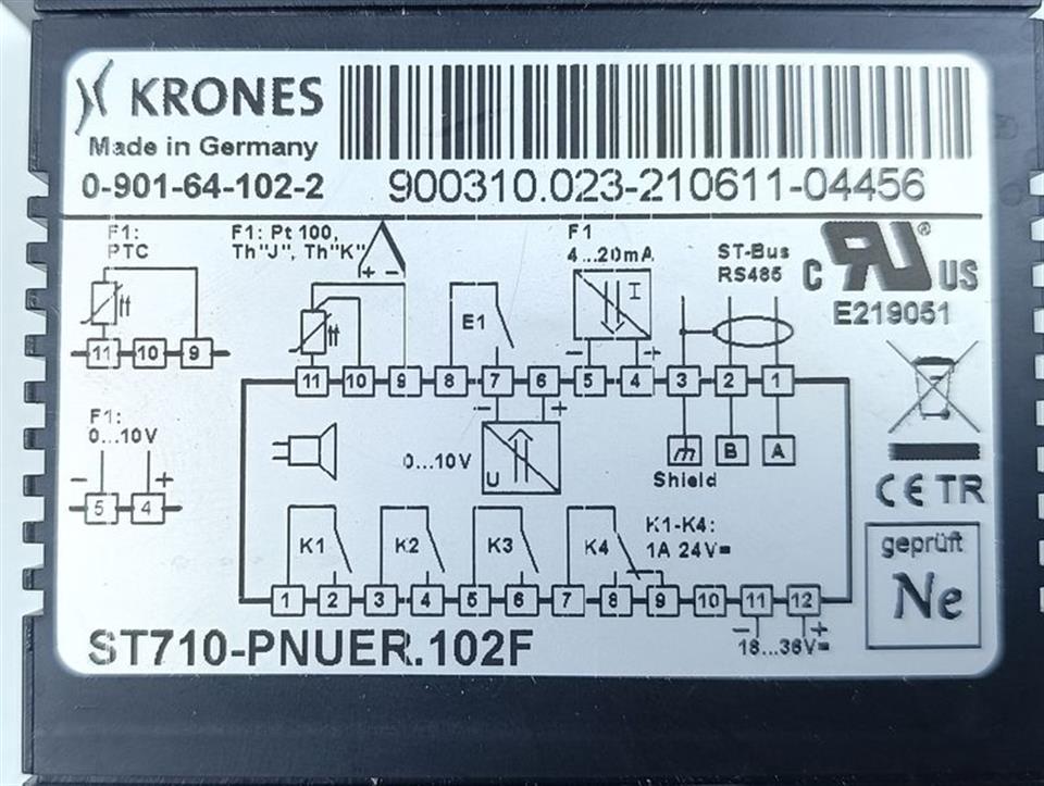 Krones ST710-PNUER.102F 0-901-64-102-2 UNUSED & OVP