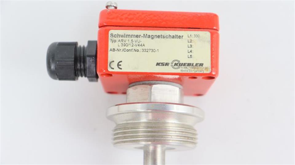 KSR KUEBLER Schwimmerschalter ARV 1,5-VU-L390/12-V44A TOP ZUSTAND