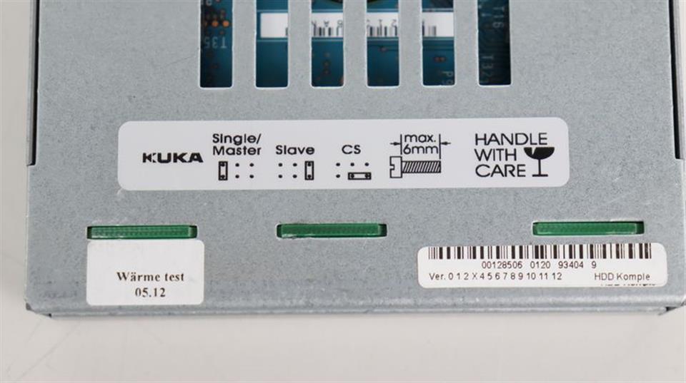 KUKA hard disk type KPC2004 Ver.: 03 UNUSED