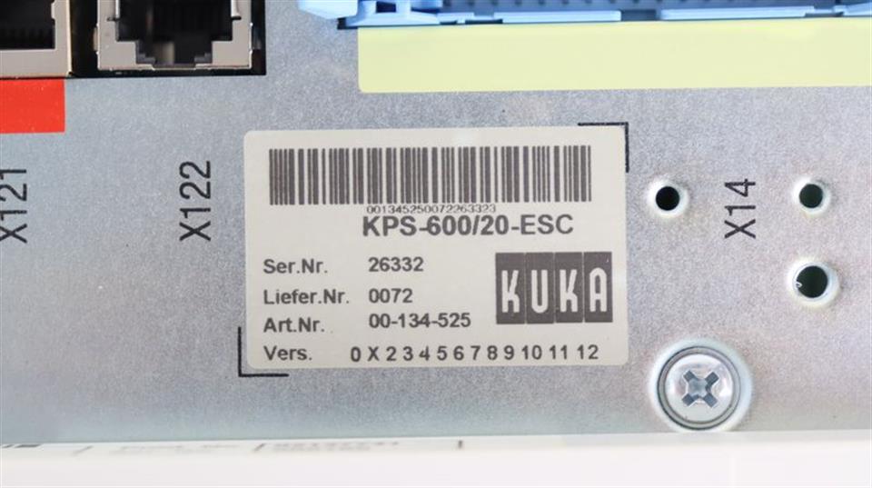 Kuka KPS-600/20-ESC Art.Nr. 00-134-525 Powermodul E93DE143E4B531 TOP ZUSTAND