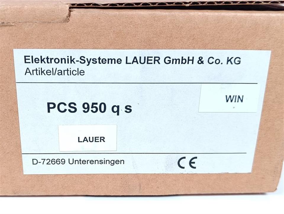 Lauer PCS 950 WIN Serielles Interface PG 960.202.3 230503 TESTED & UNUSED & OVP