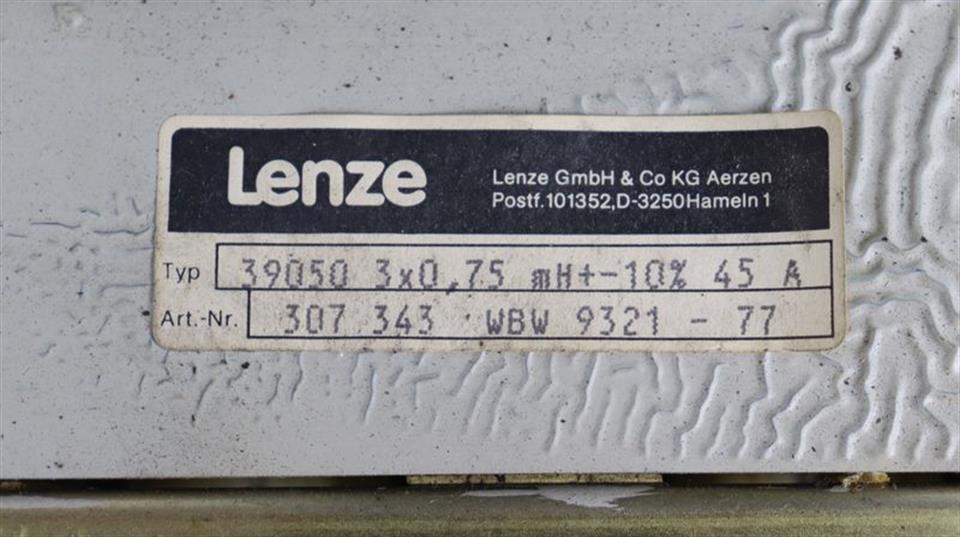 LENZE 39050 3x0,75 H+-10% 45A 307 343 WBW 9321- 77