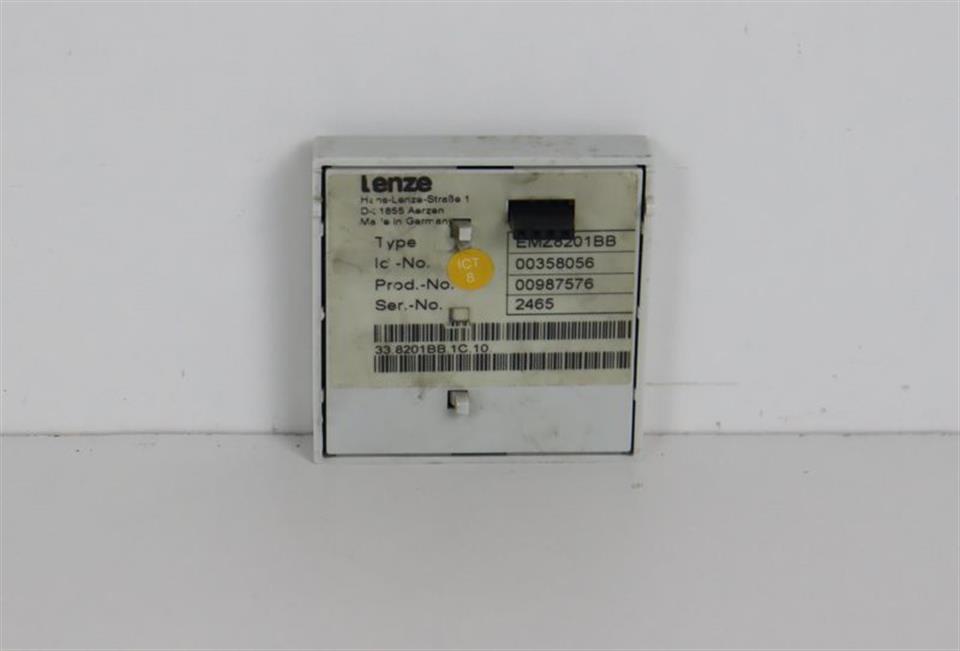 Lenze Bedienmodul EMZ8201BB Modul ID-Nr. 00358056 Keypad