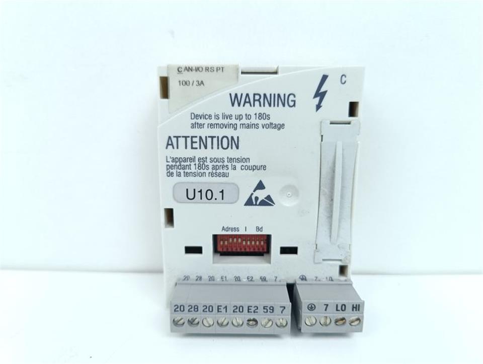 Lenze E82ZAFCC100 PROFIBUS-IO Modul ID.-No.00454107