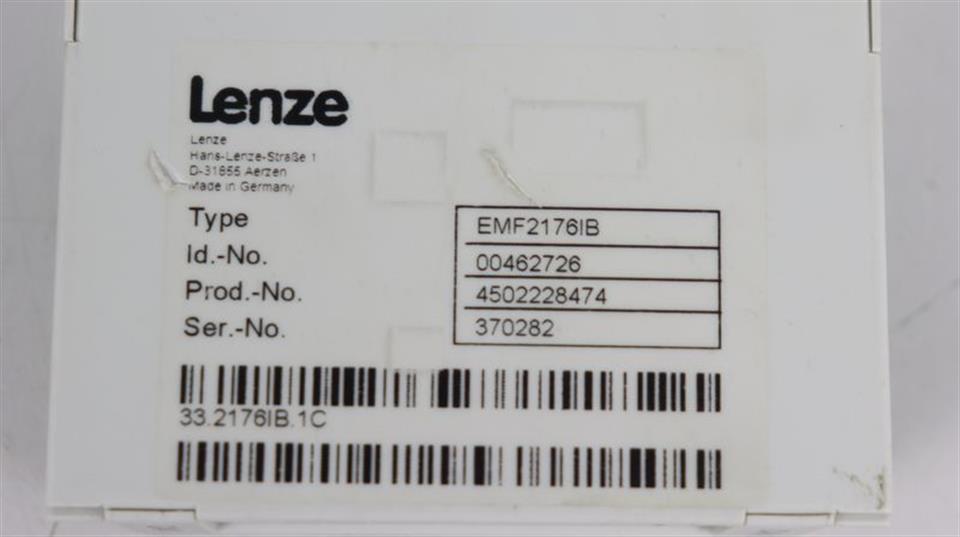 Lenze EMF2176IB TOP ZUSTAND