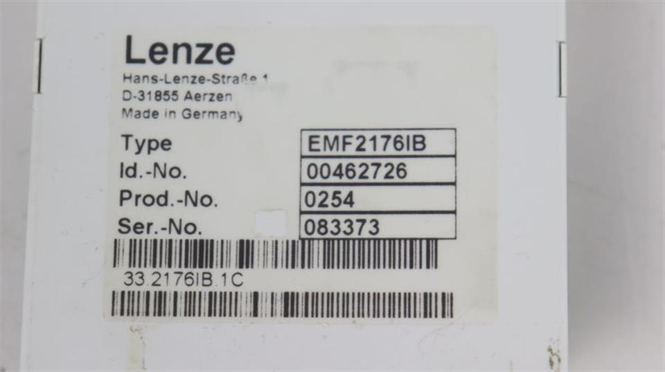 Lenze EMF2176IB TOP ZUSTAND