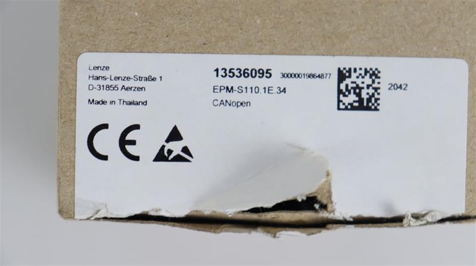 Lenze EPM-S110.1E.34 13536095 CANopen EPM-S110 UNUSED & OVP