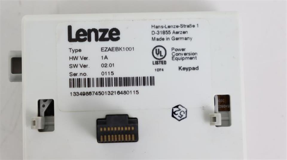 Lenze Keypad Bediengerät EZAEBK1001 NEUWERTIG