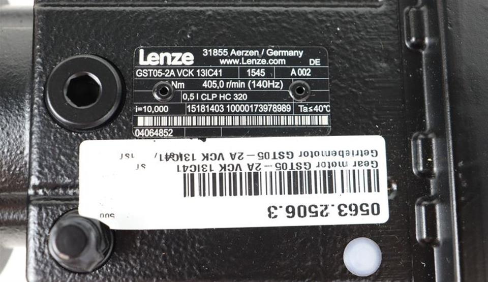 Lenze MCA 13I41-RS0B0-Z0D0-STBS00N-R0SU + GST05-2A VCK 13IC41 UNUSED