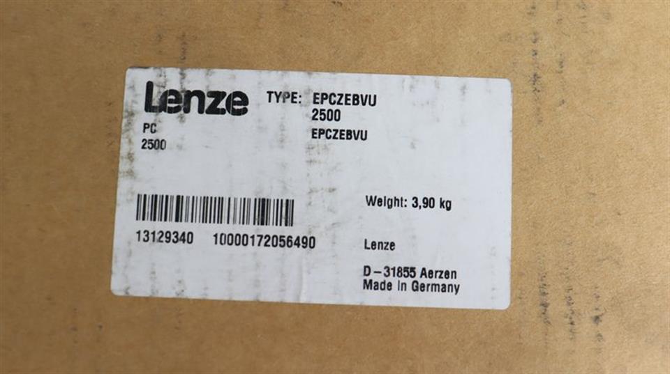 Lenze PC 2500 Panel-PC EPCZEBVU 2500 UNUSED OVP SEALED