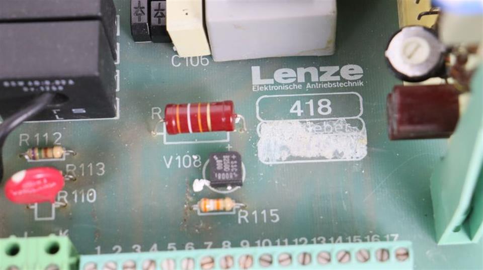 Lenze circuit board 418 TOP CONDITION