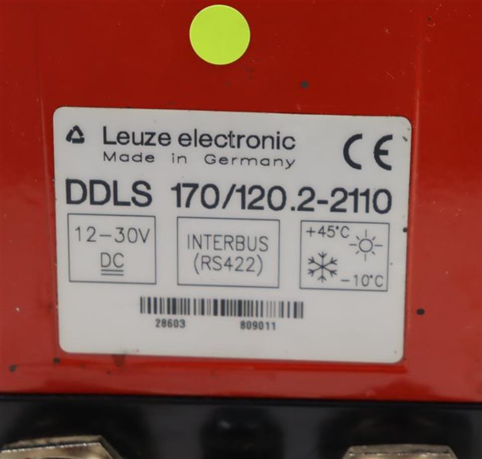 Leuze electronic DDLS 170/120.2-2110 Datenlichtschranke TOP ZUSTAND