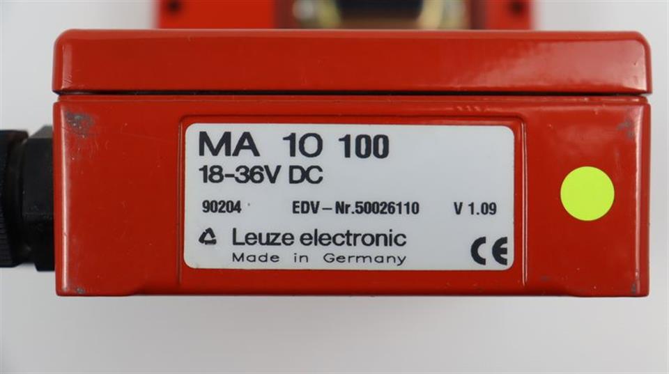 Leuze electronic MA 1O 100 Anschlusseinheit Connection Module TOP ZUSTAND
