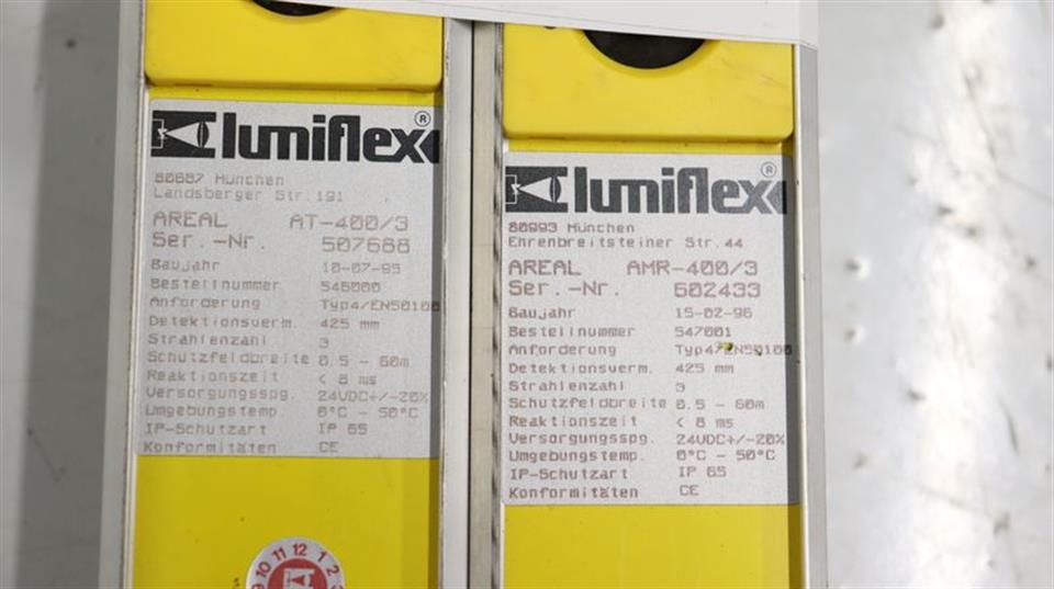 Leuze Lumiflex Lichtgitter AMR-400/3 + AT-400/3 TOP ZUSTAND