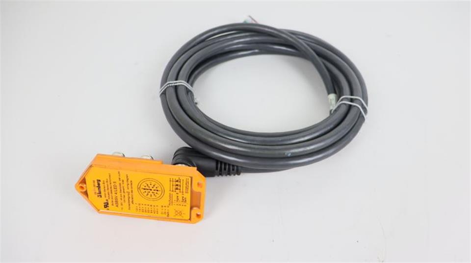 Lumberg  ASBSV4/LED-5 ASBSV 4/LED 5 + RKWU 19 242/5 M TOP ZUSTAND