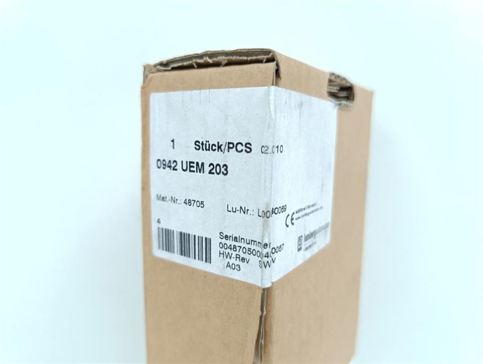 Lumberg Digital Output 16DA 0942 UEM 203 UNUSED & SEALED & OVP