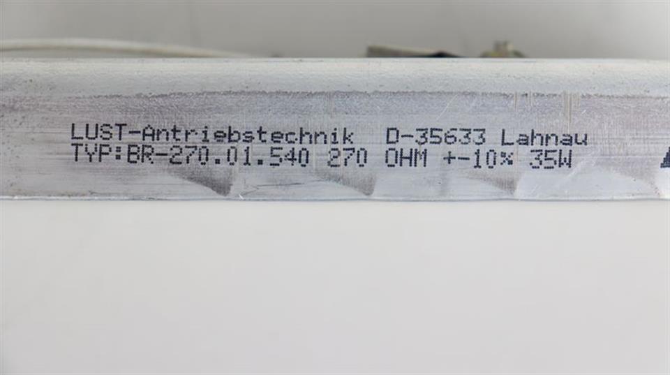 LUST ANTRIEBSTECHNIK BR-270.01.540 270 OHM +-10% 35W TOP ZUSTAND