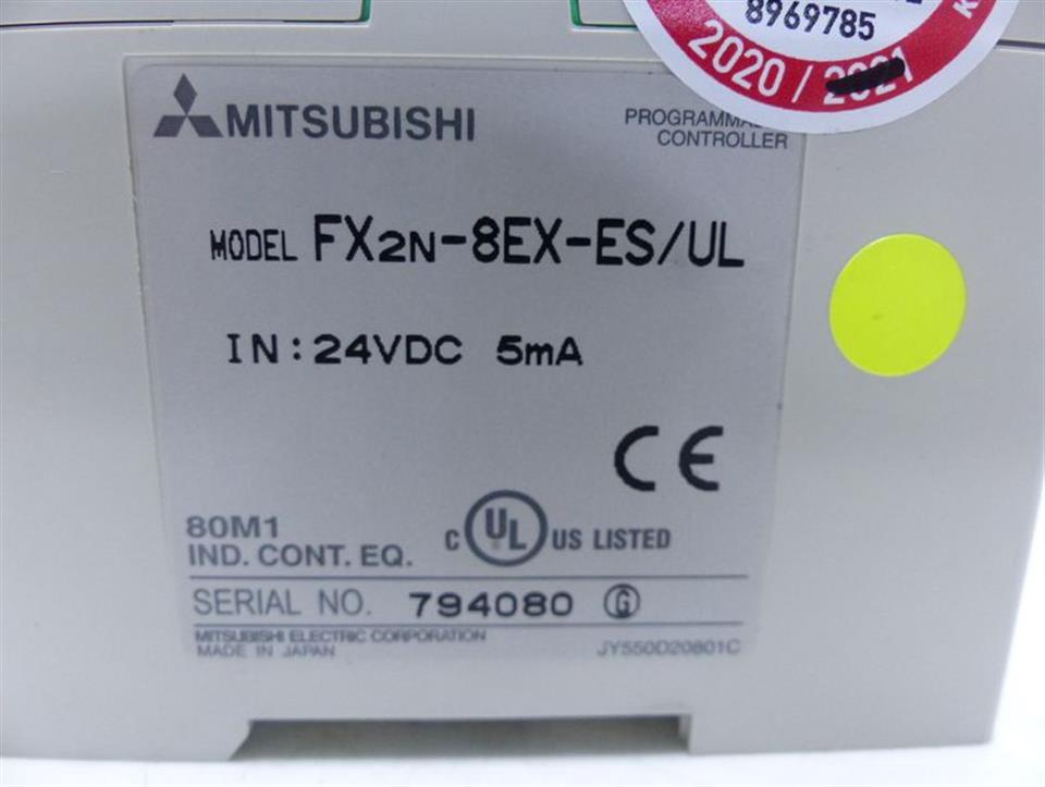 mitsubishi-fx2n-8ex-esul-24vdc-5ma-programmable-controller-top-zustand-51961-4.jpg