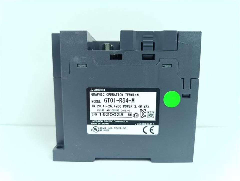 MITSUBISHI GT01-RS4-M Operator Terminal TESTED & TOP ZUSTAND