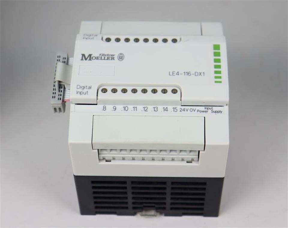 Moeller LE4-116-DX1 Digital Input Abdeckung fehlt TOP ZUSTAND