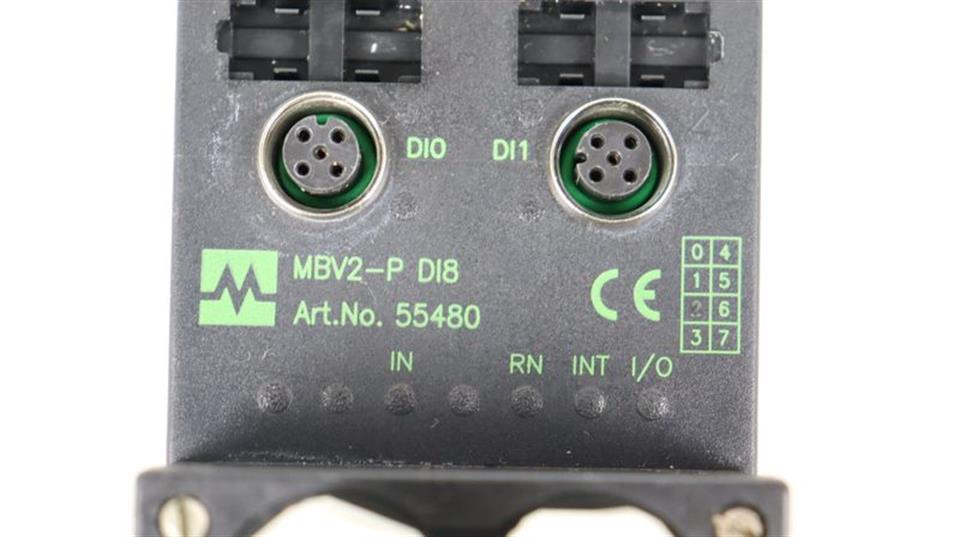 Murr Elektronik MBV2-P DI8 Art.No. 55480 TESTED TOP ZUSTAND