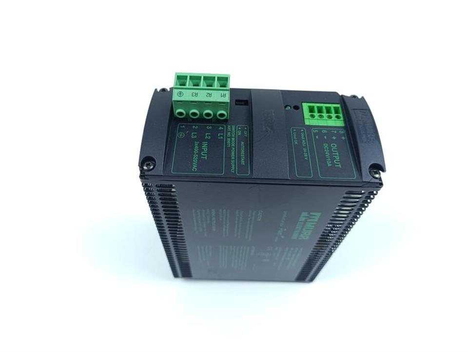 MURR Elektronik SWITCH MODE POWER SUPPLY MCS10-3x400-500/24 TOP ZUSTAND