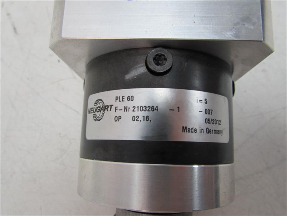 Neugart PLE60 PLE 60 I=5 F-Nr.2103264  Planetengetriebe TOP ZUSTAND