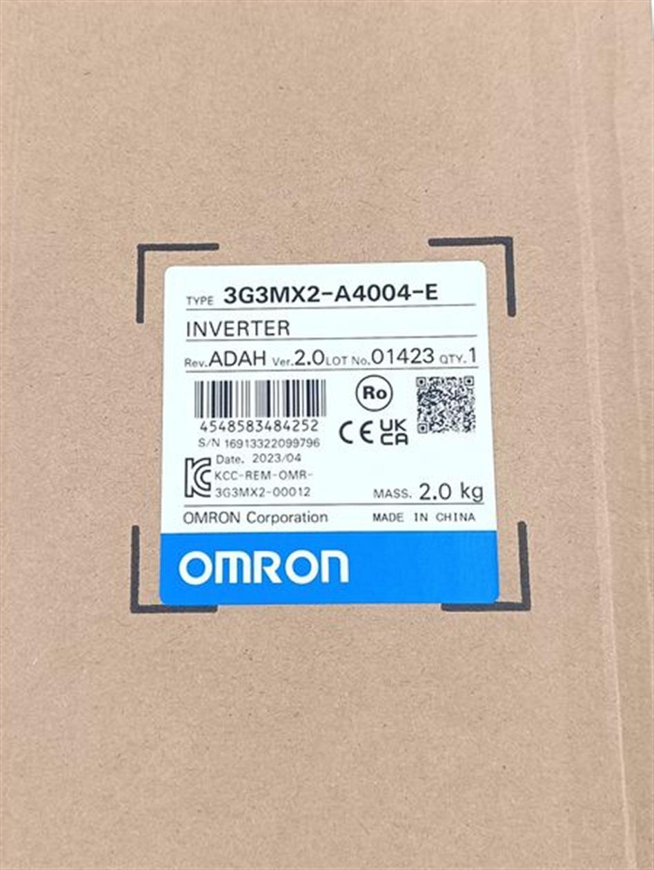 Omron Inverter Frequenzumrichter 3G3MX2-A4004-E 400V 0,4kw TESTED UNUSED & OVP