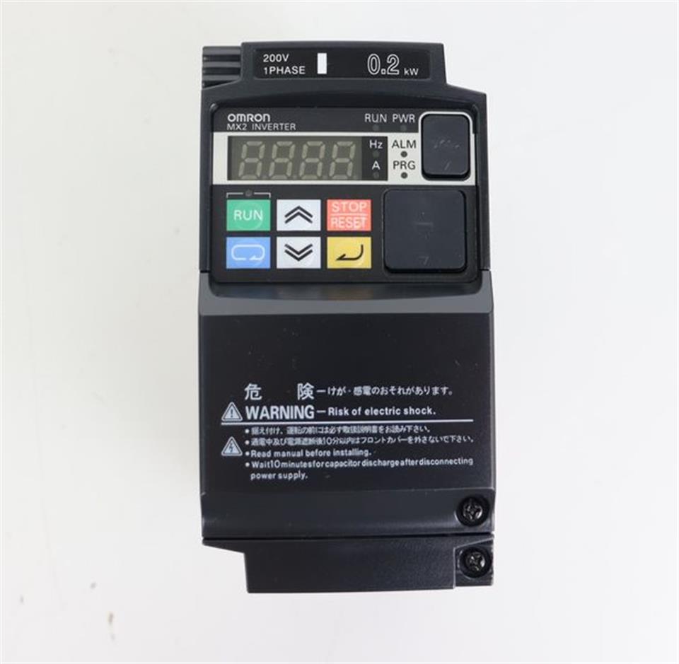 Omron Inverter Frequenzumrichter 3G3MX2-AB002-E Ver.2.0 TESTED & UNUSED & OVP