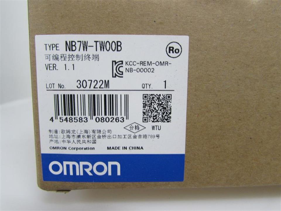 Omron NB7W-TW00B NB Farb TFT LCD HMI-Touchscreen UNUSED OVP
